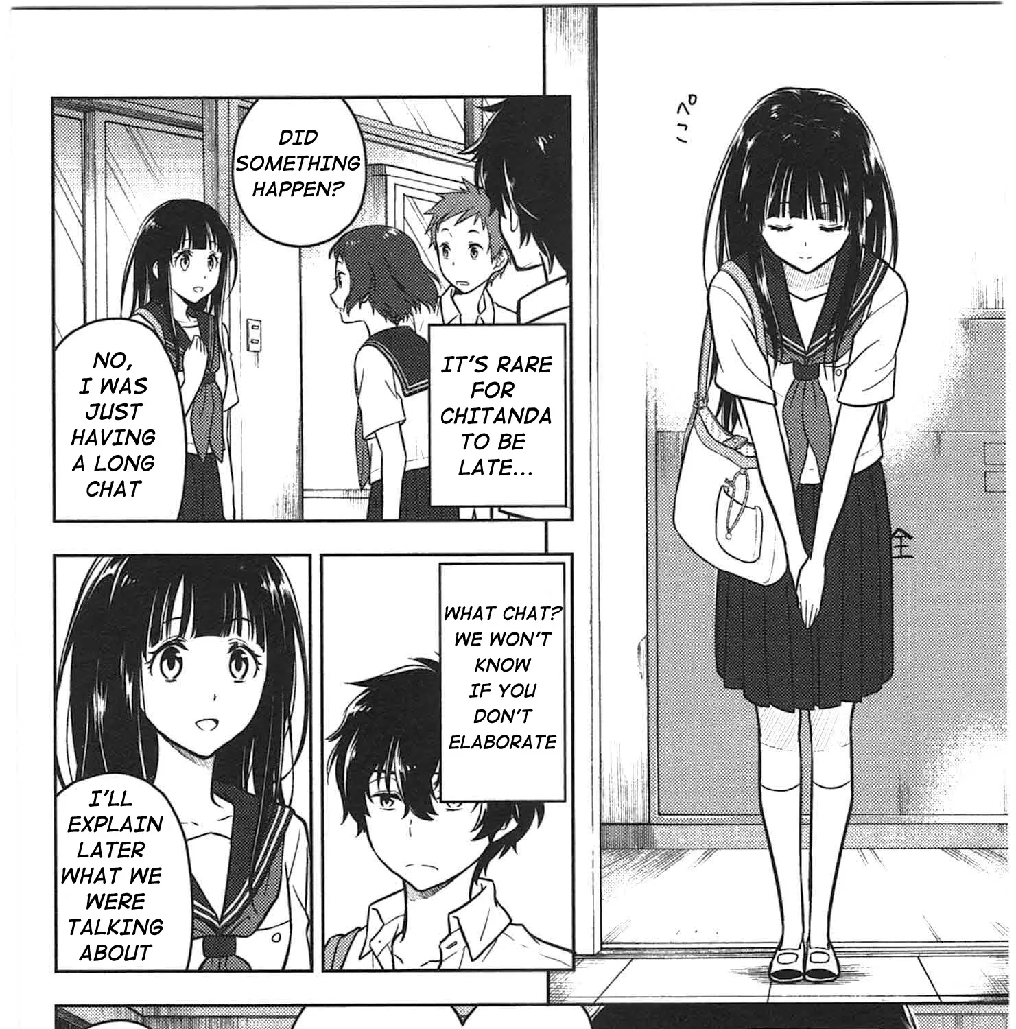 Hyouka Chapter 11 page 23 - MangaKakalot