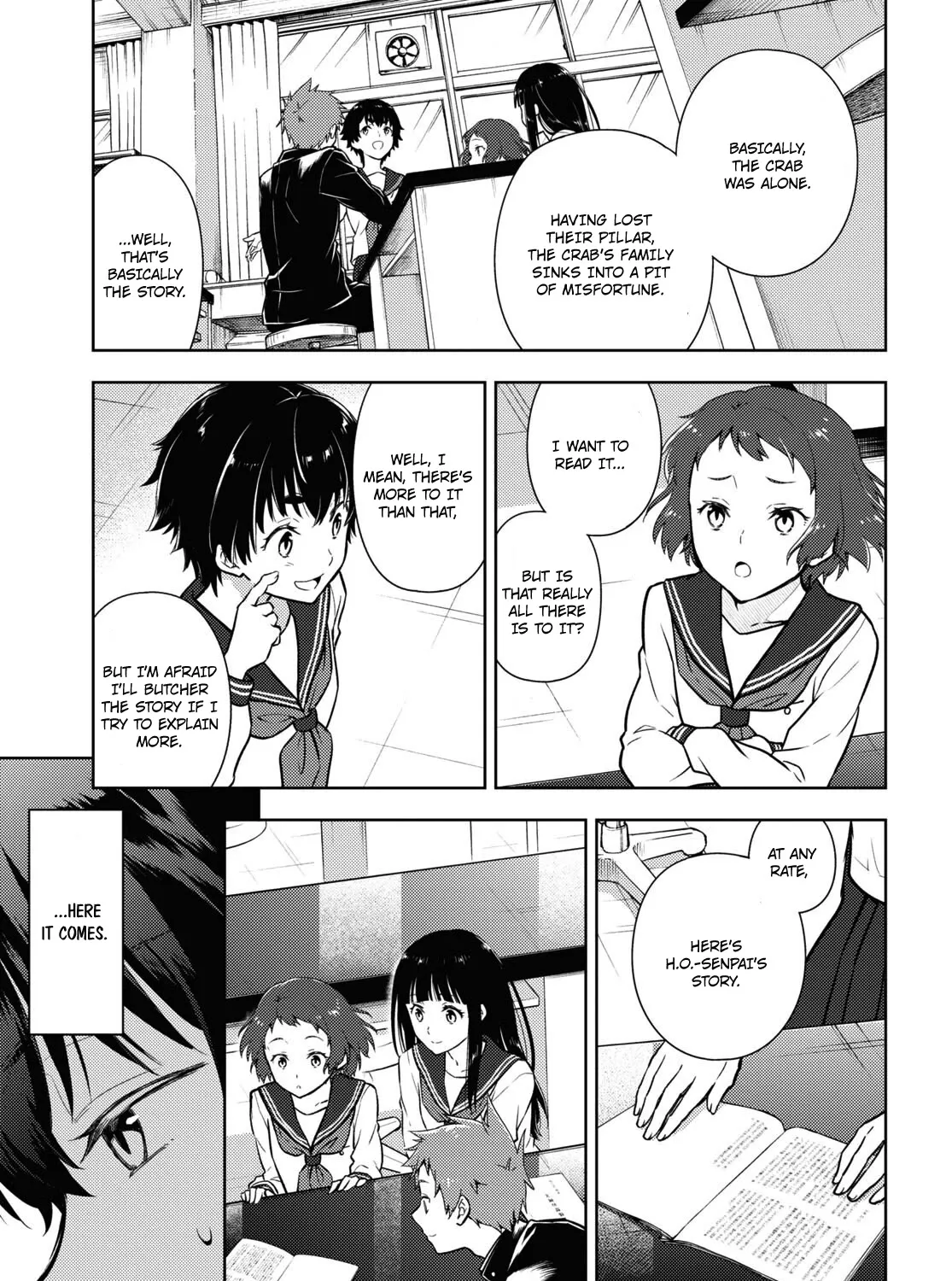 Hyouka Chapter 111 page 13 - MangaKakalot