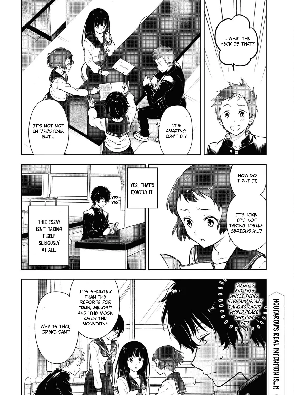 Hyouka Chapter 111 page 19 - MangaKakalot