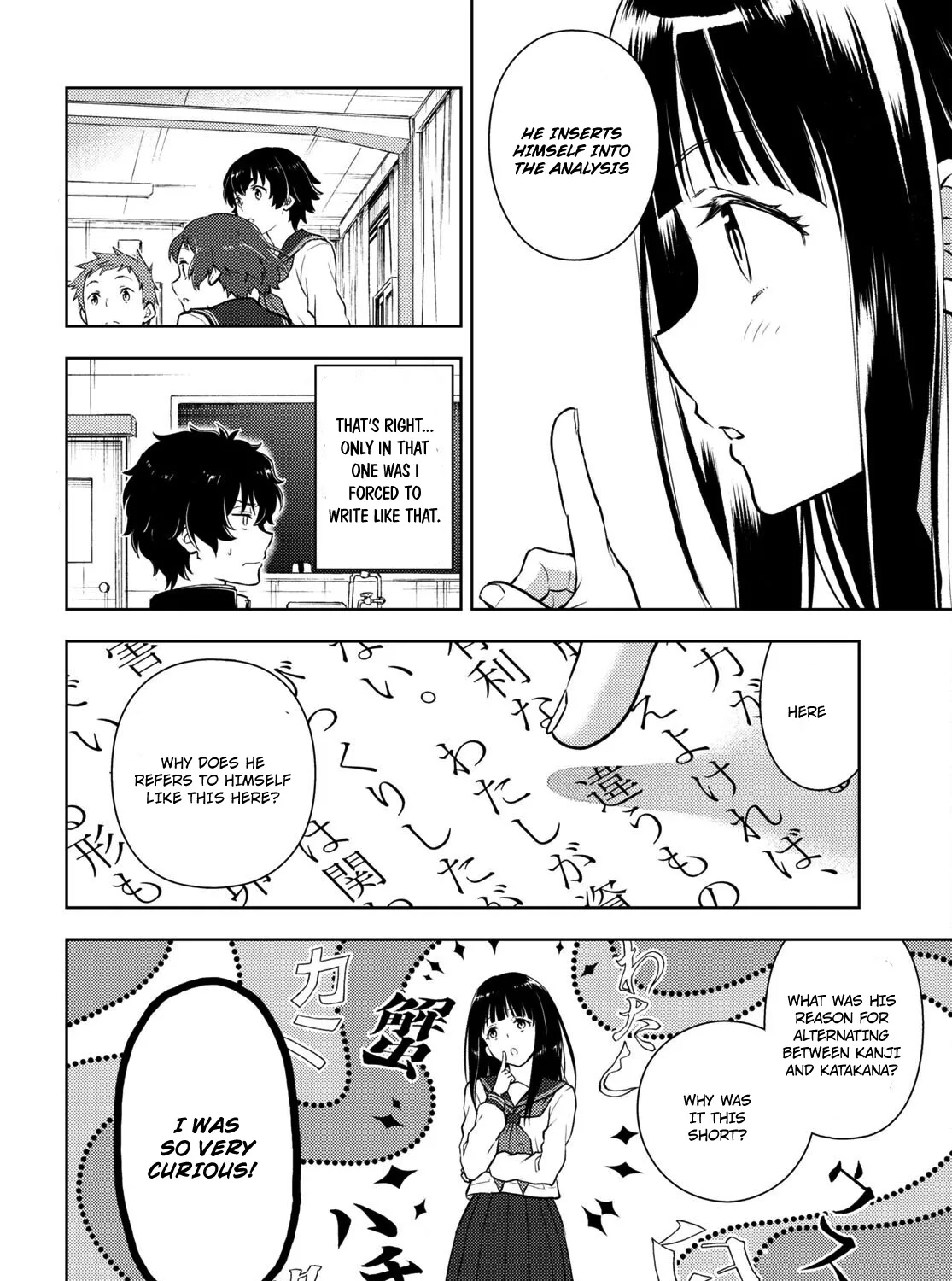 Hyouka Chapter 113 page 3 - MangaKakalot