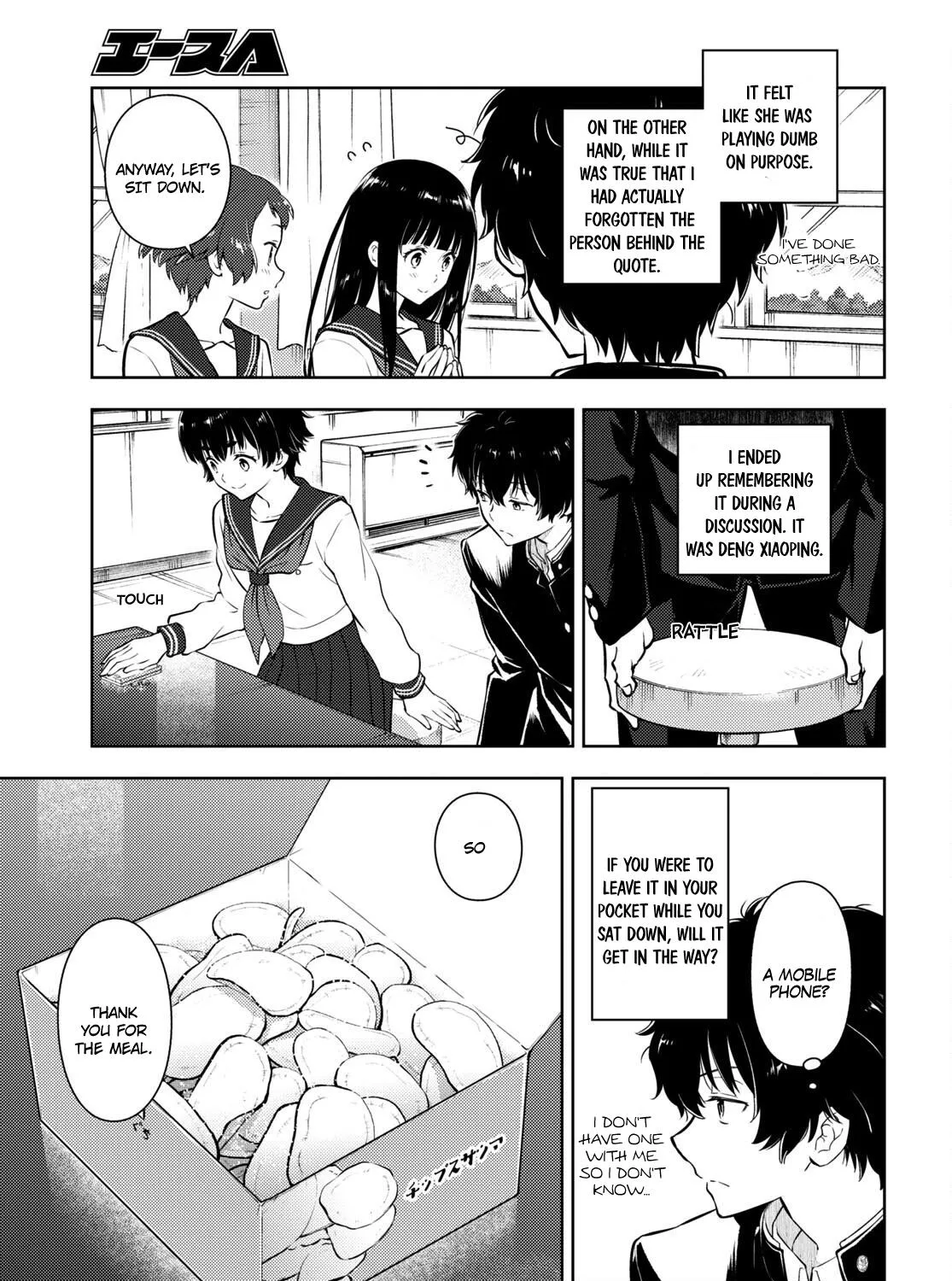 Hyouka Chapter 114 page 9 - MangaKakalot