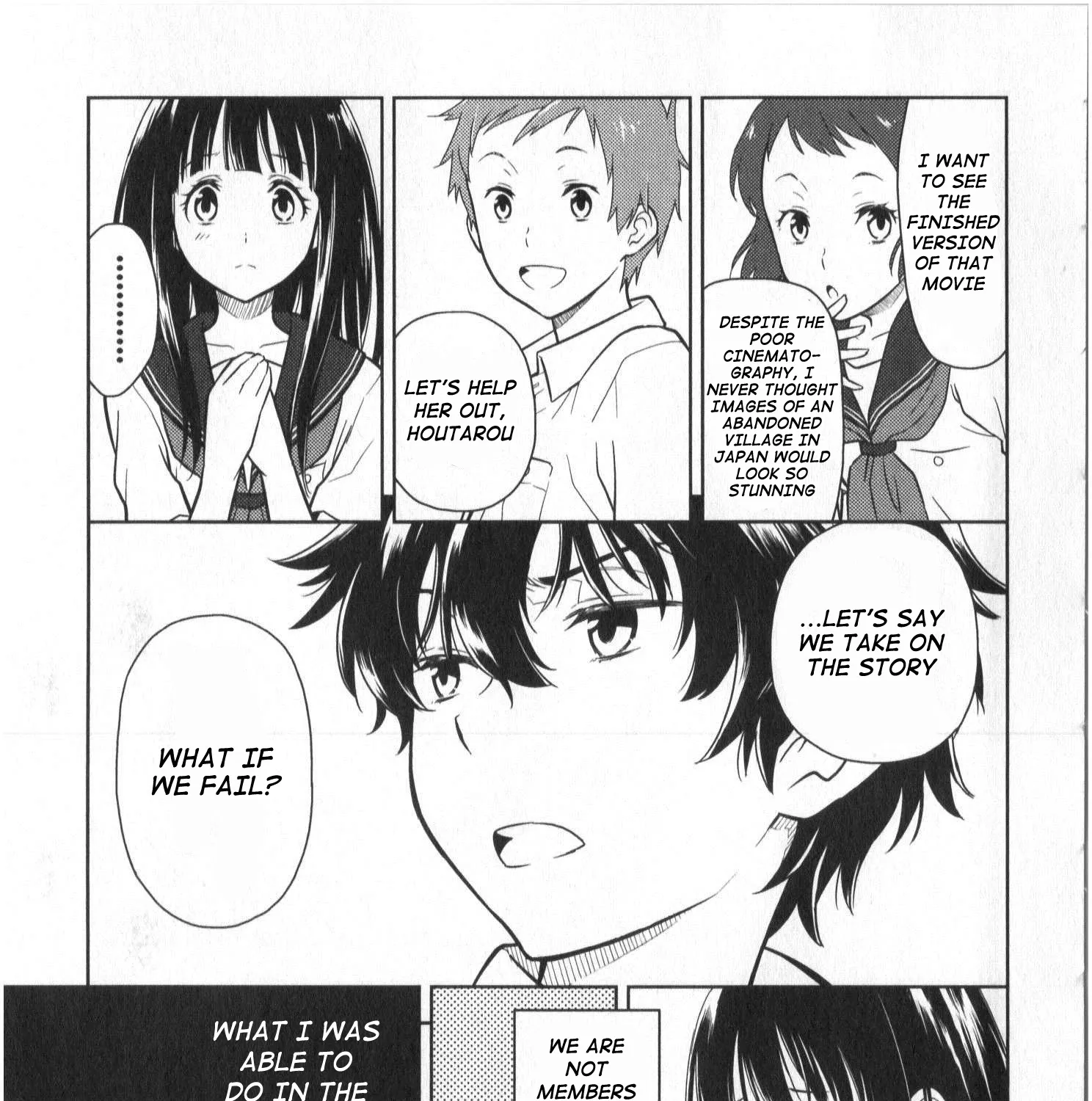 Hyouka Chapter 12 page 93 - MangaKakalot