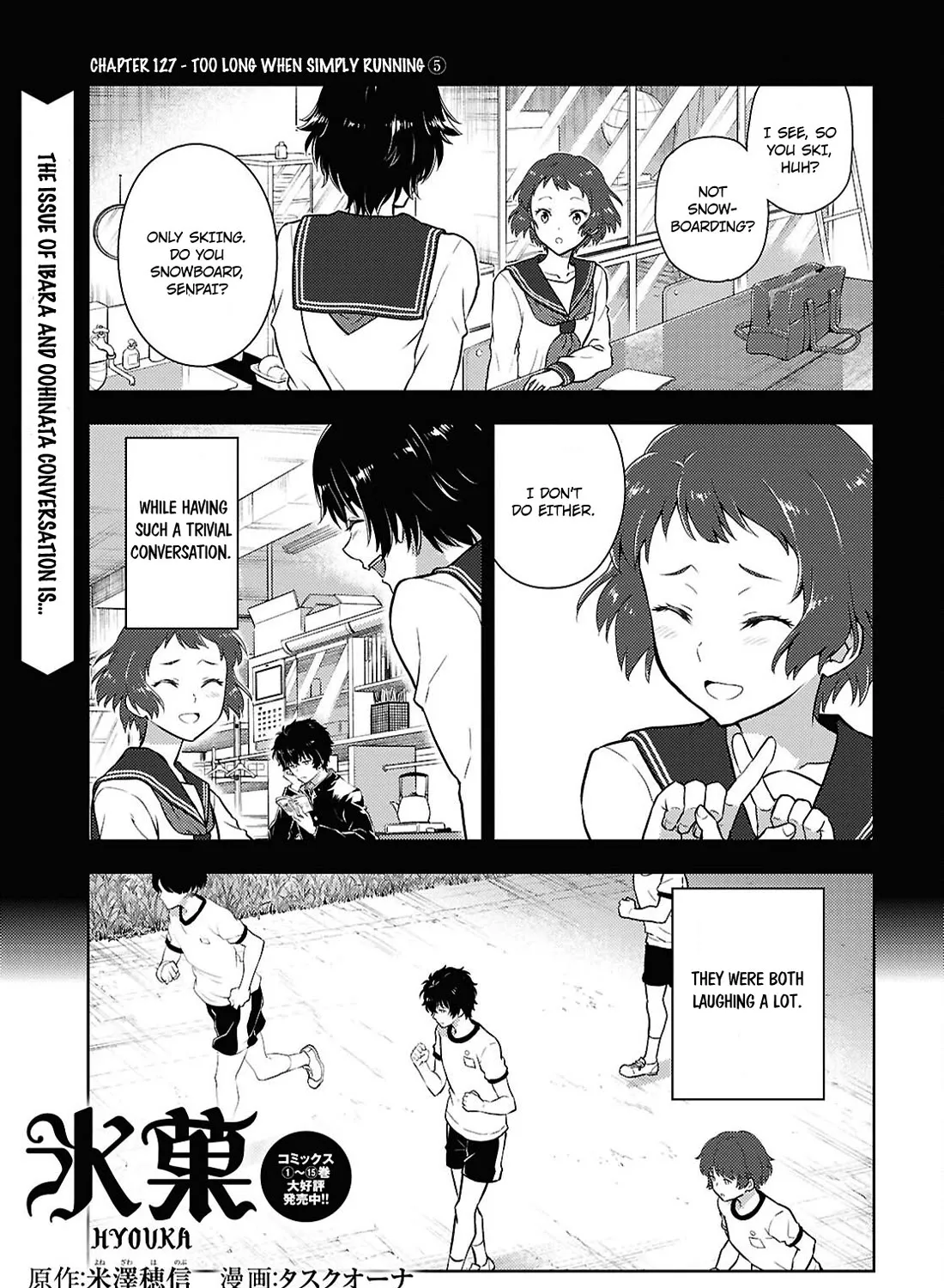 Hyouka Chapter 127 page 1 - MangaKakalot