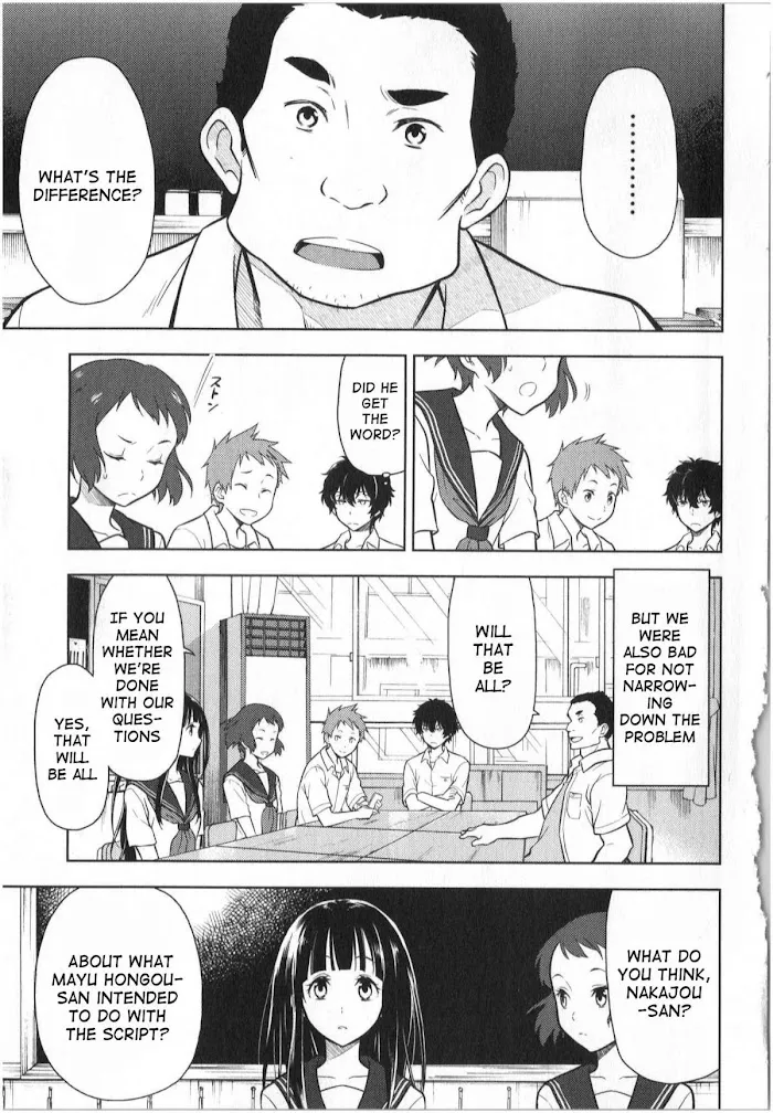 Hyouka Chapter 13 page 23 - MangaKakalot