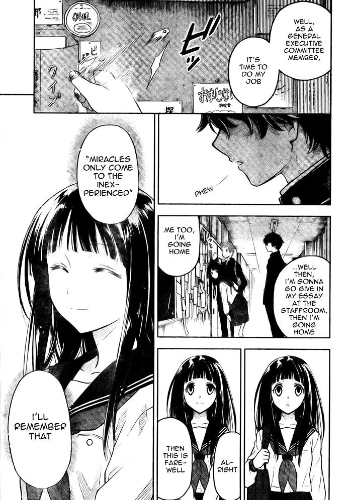 Hyouka Chapter 2 page 33 - MangaKakalot