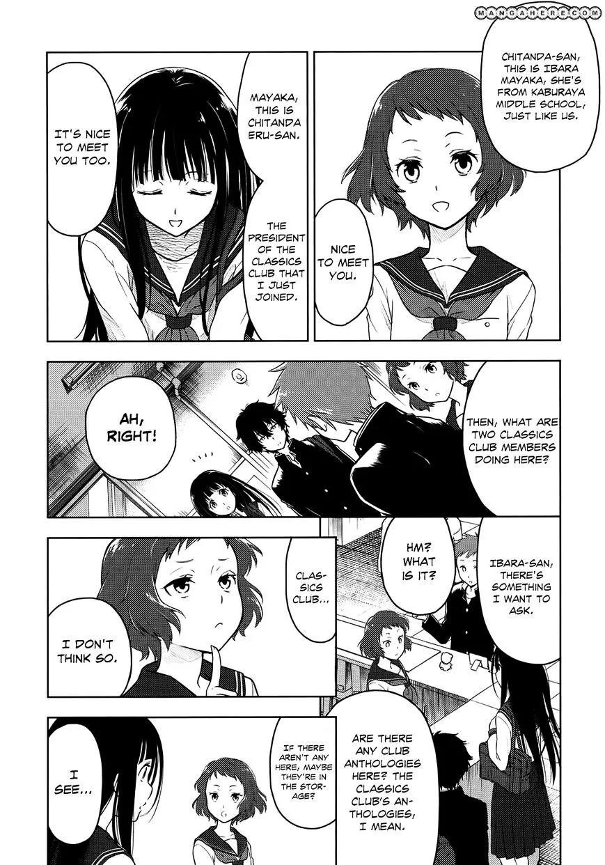 Hyouka Chapter 3 page 16 - MangaKakalot