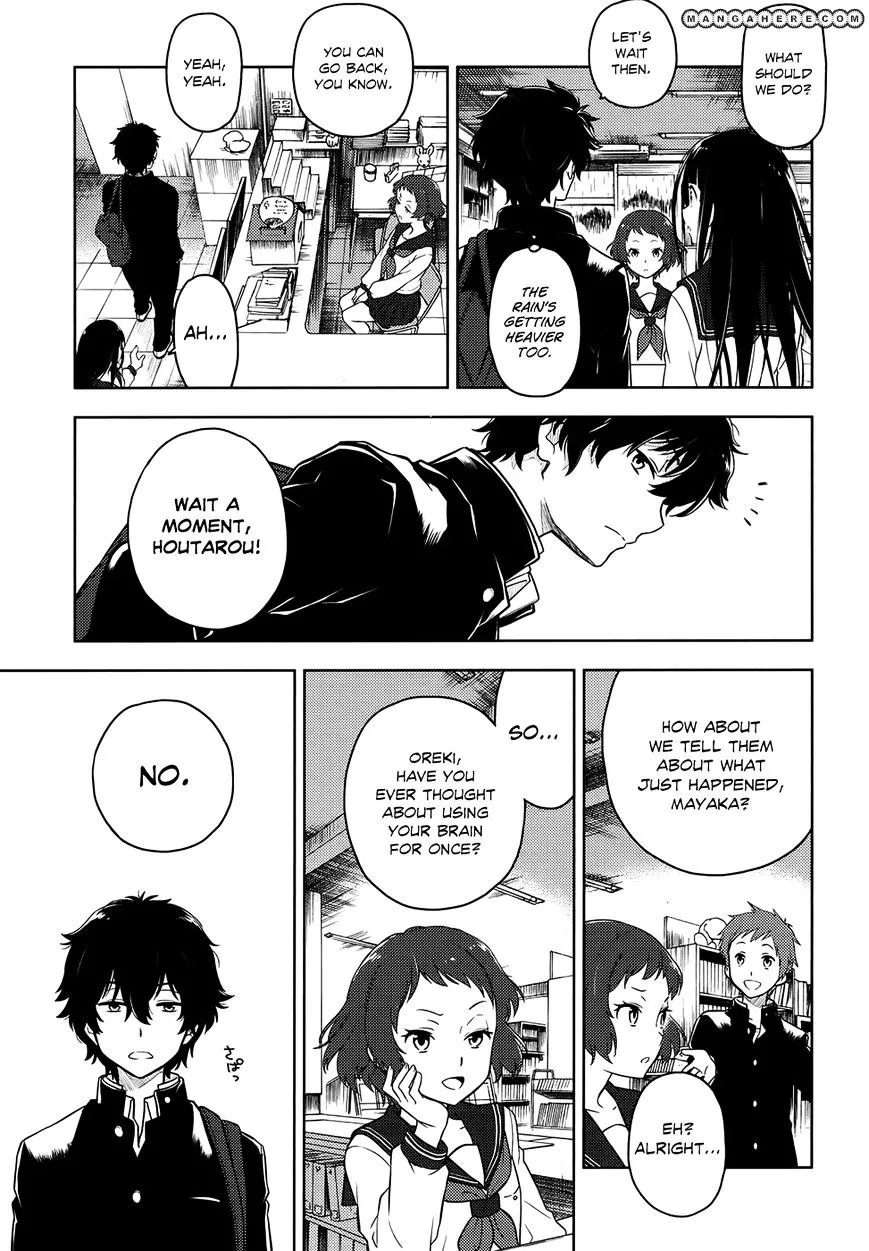 Hyouka Chapter 3 page 19 - MangaKakalot