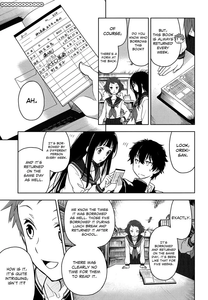 Hyouka Chapter 3 page 23 - MangaKakalot