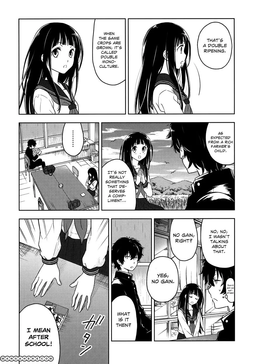 Hyouka Chapter 3 page 6 - MangaKakalot