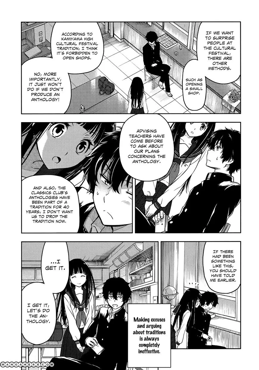 Hyouka Chapter 3 page 10 - MangaKakalot