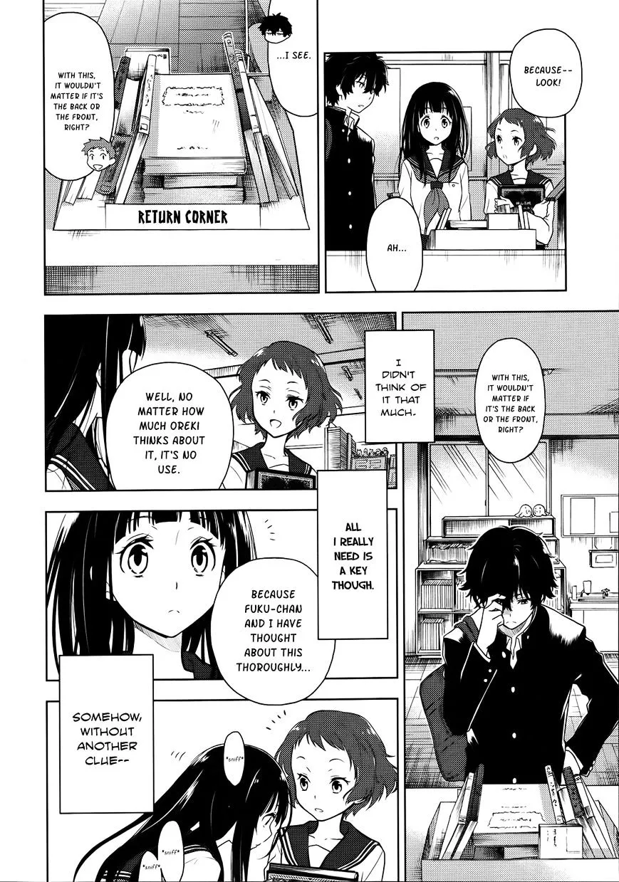 Hyouka Chapter 4 page 8 - MangaKakalot