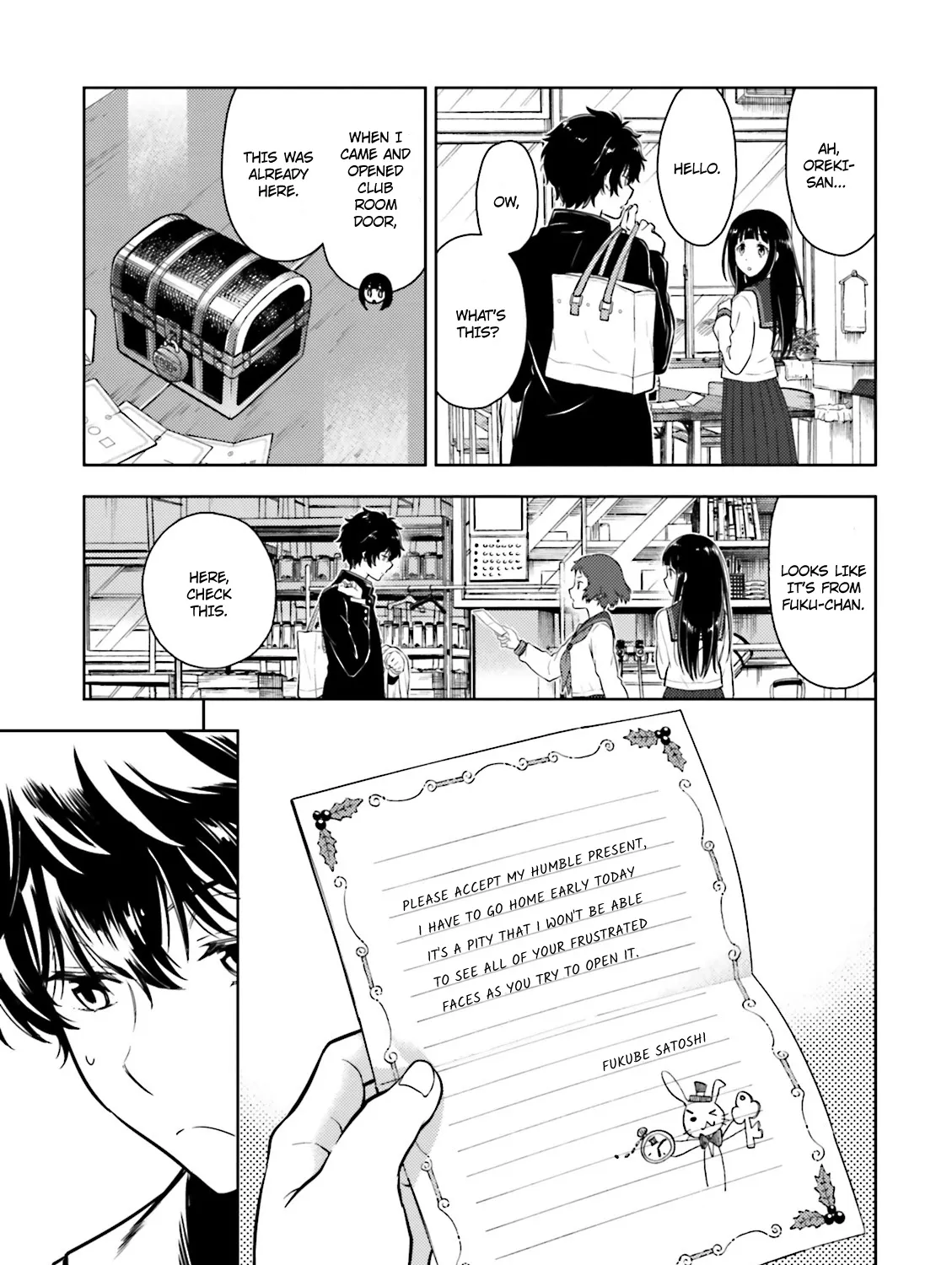 Hyouka Chapter 43 page 13 - MangaKakalot