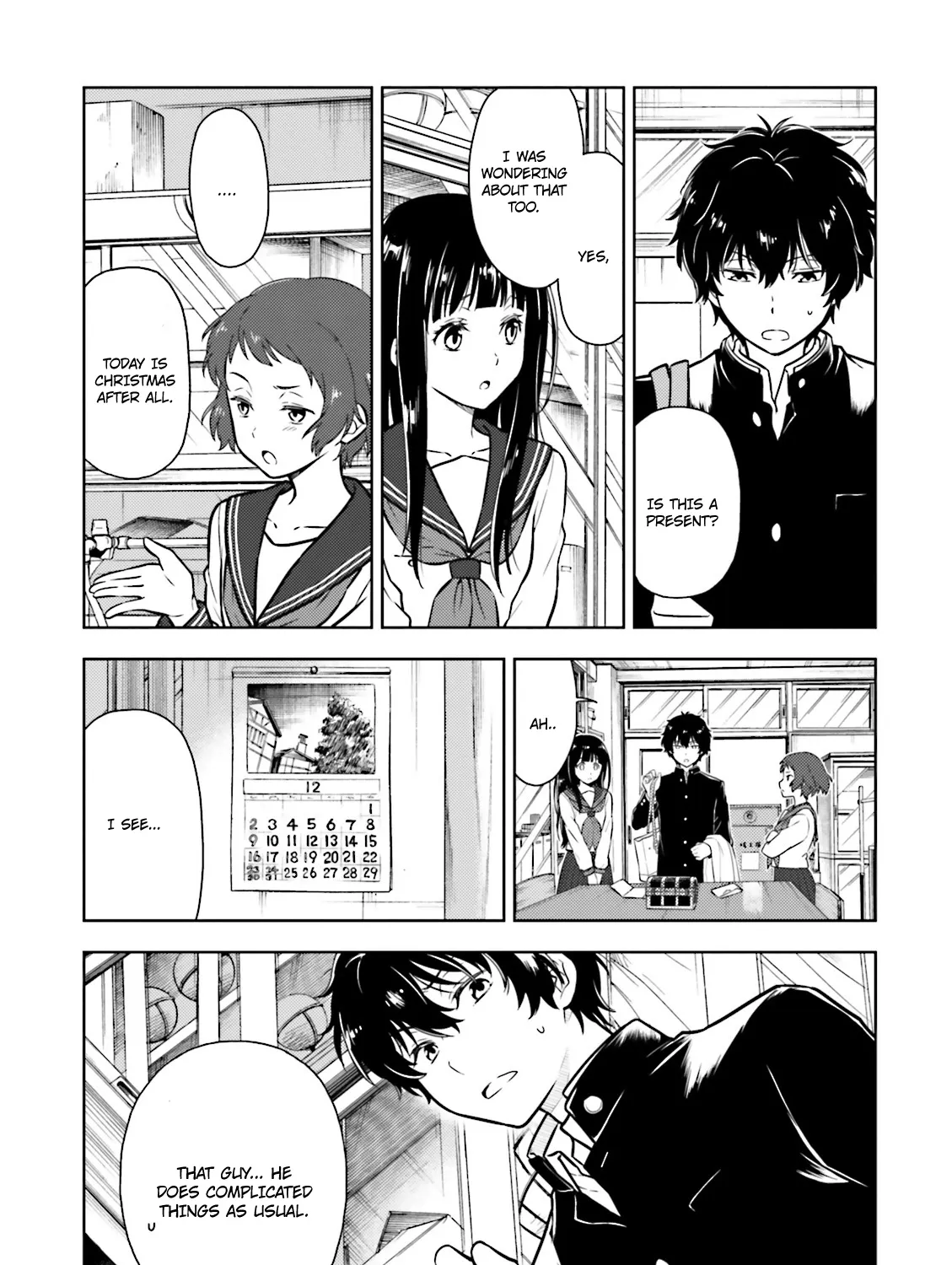 Hyouka Chapter 43 page 17 - MangaKakalot