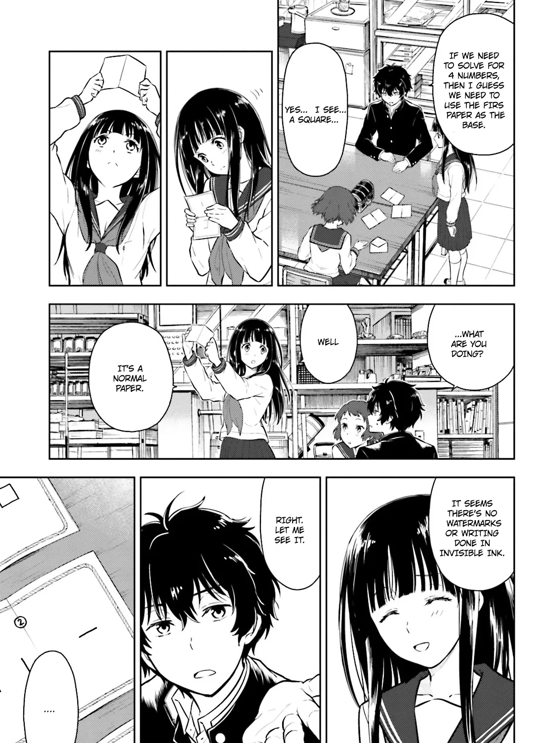 Hyouka Chapter 43 page 25 - MangaKakalot