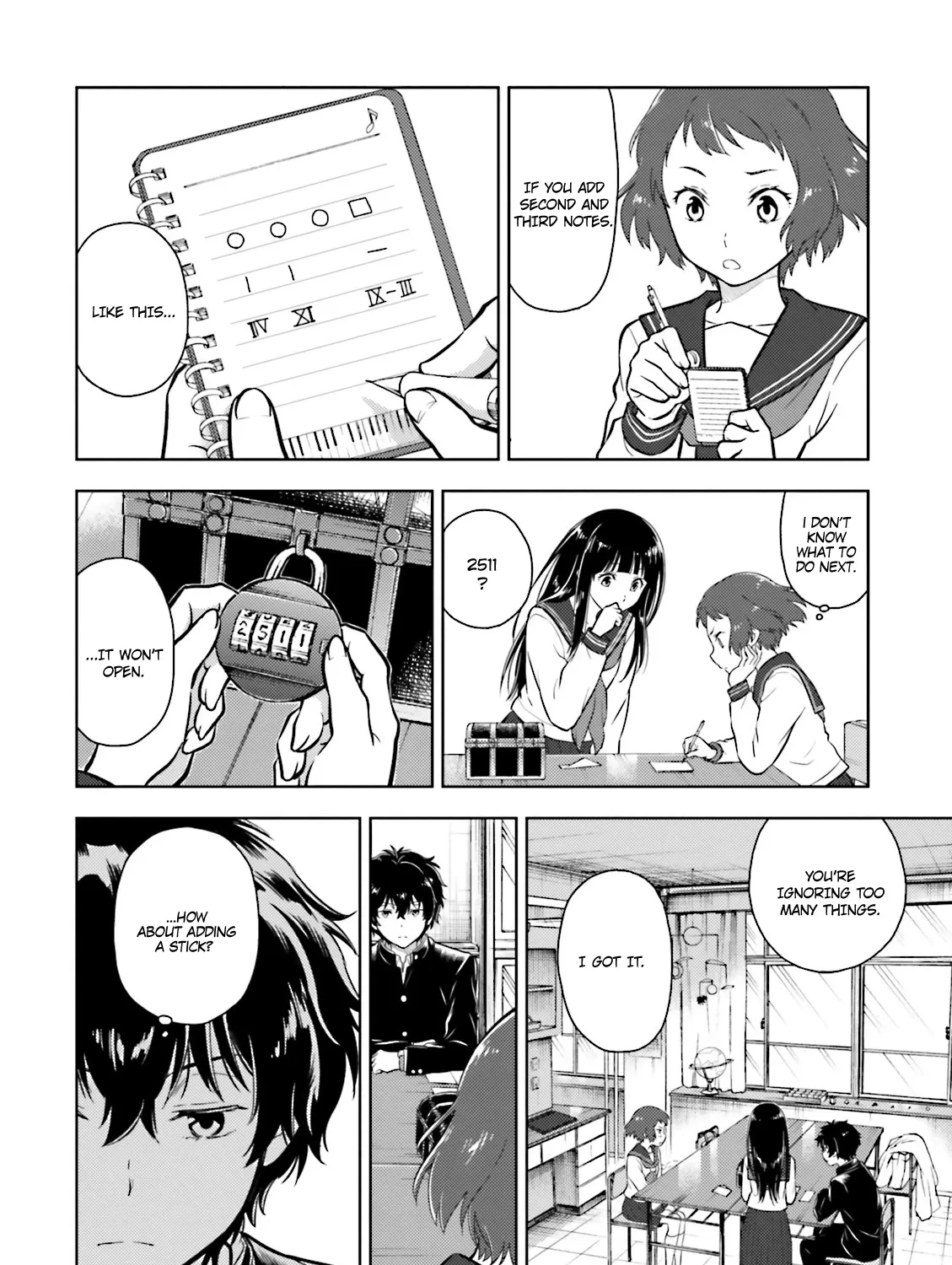 Hyouka Chapter 43 page 27 - MangaKakalot