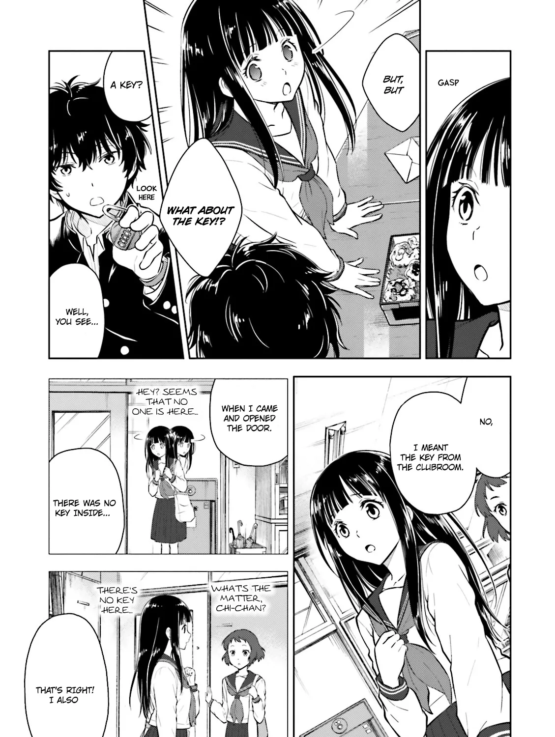 Hyouka Chapter 43 page 45 - MangaKakalot