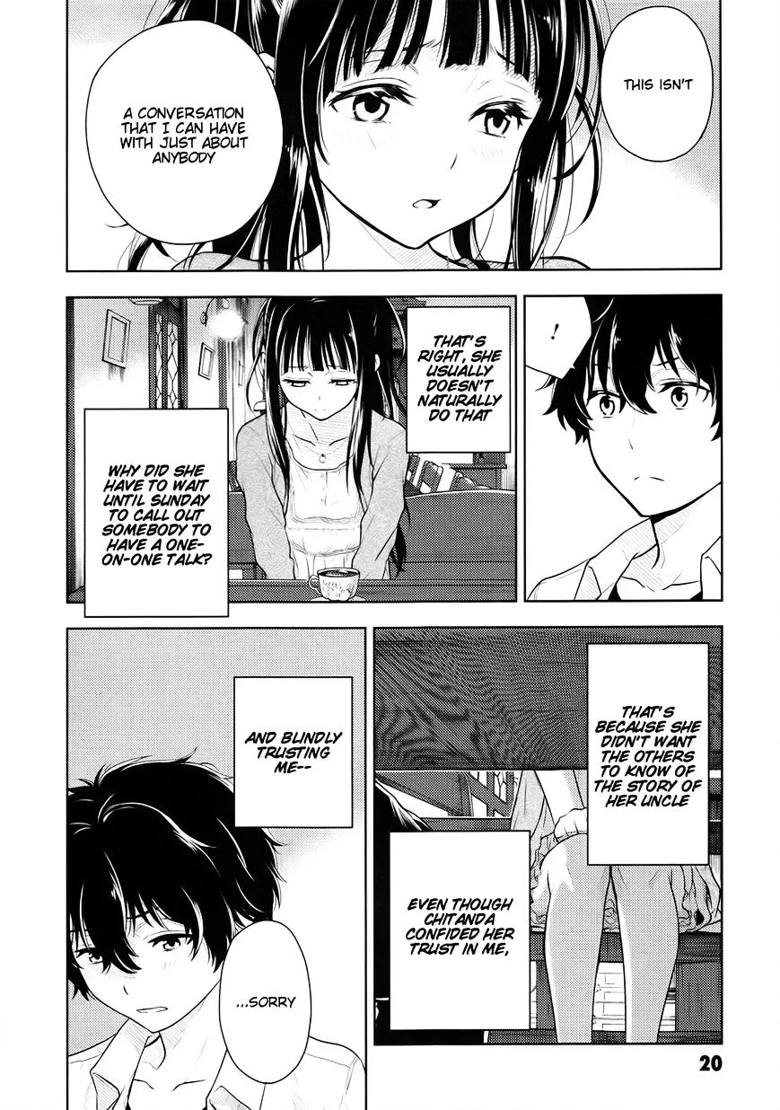 Hyouka Chapter 5 page 22 - MangaKakalot