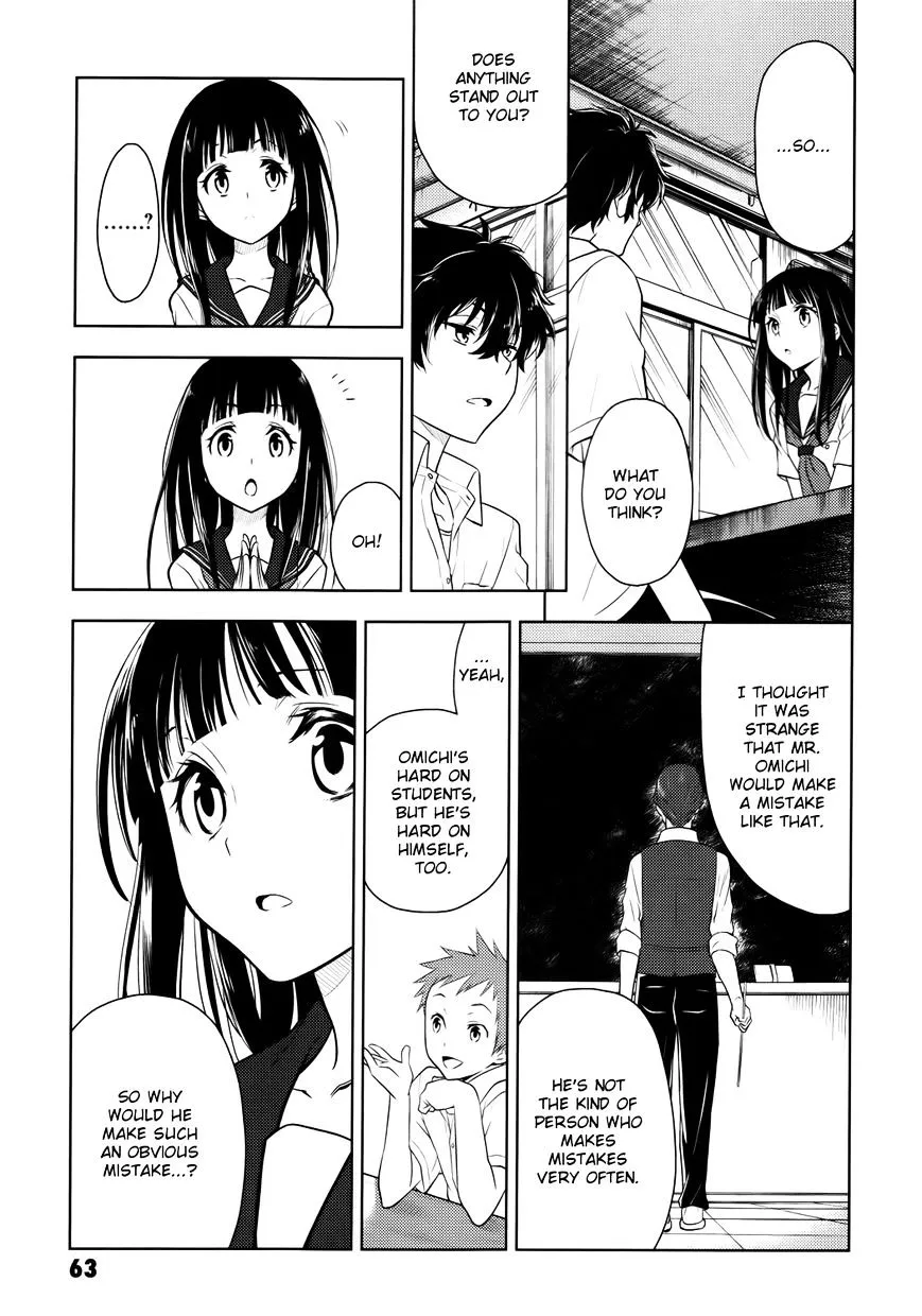 Hyouka Chapter 6 page 31 - MangaKakalot