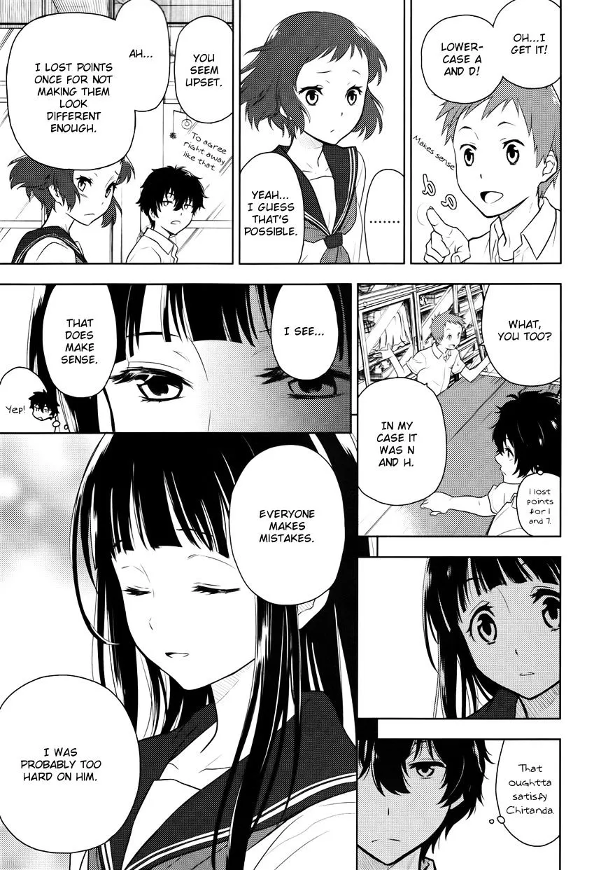 Hyouka Chapter 6 page 45 - MangaKakalot