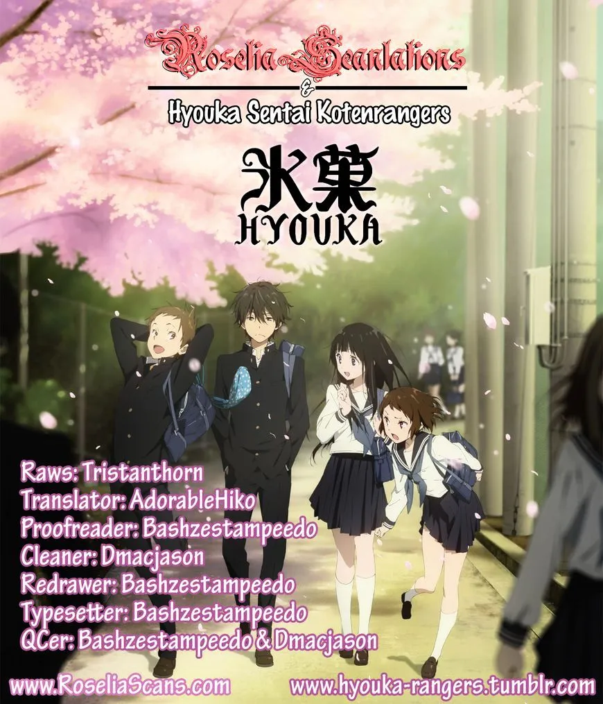 Hyouka Chapter 6 page 51 - MangaKakalot