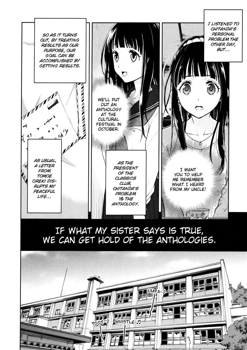 Hyouka Chapter 7 page 4 - MangaKakalot