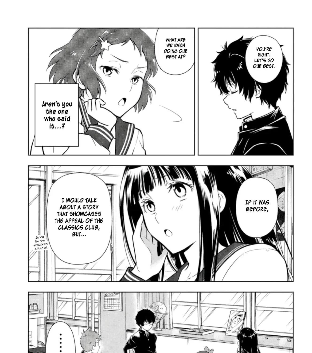 Hyouka Chapter 76 page 13 - MangaKakalot