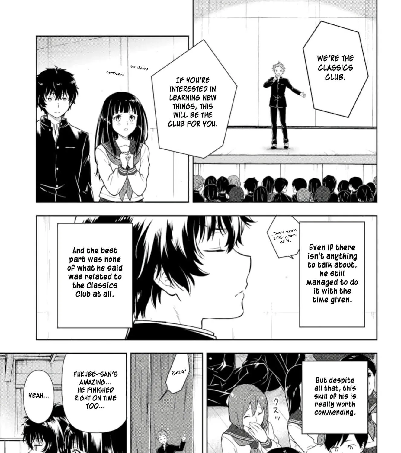 Hyouka Chapter 76 page 21 - MangaKakalot