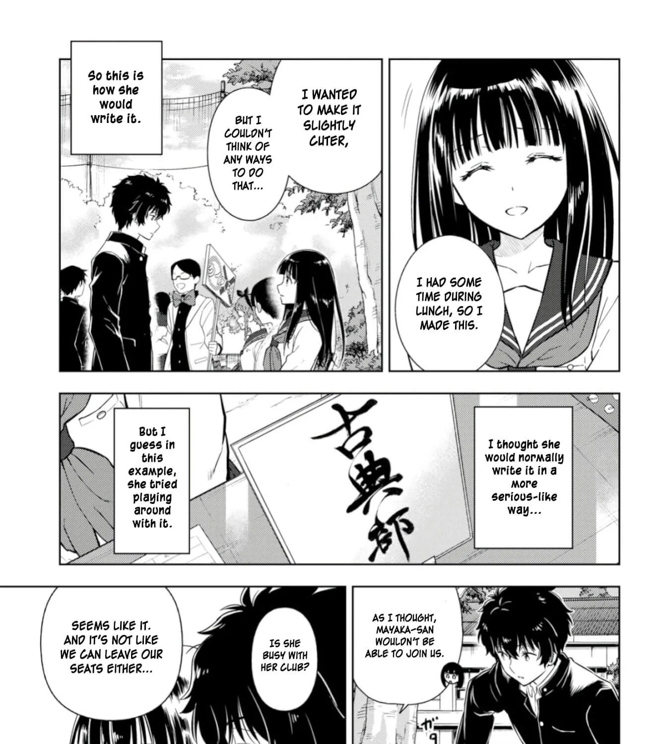 Hyouka Chapter 76 page 29 - MangaKakalot