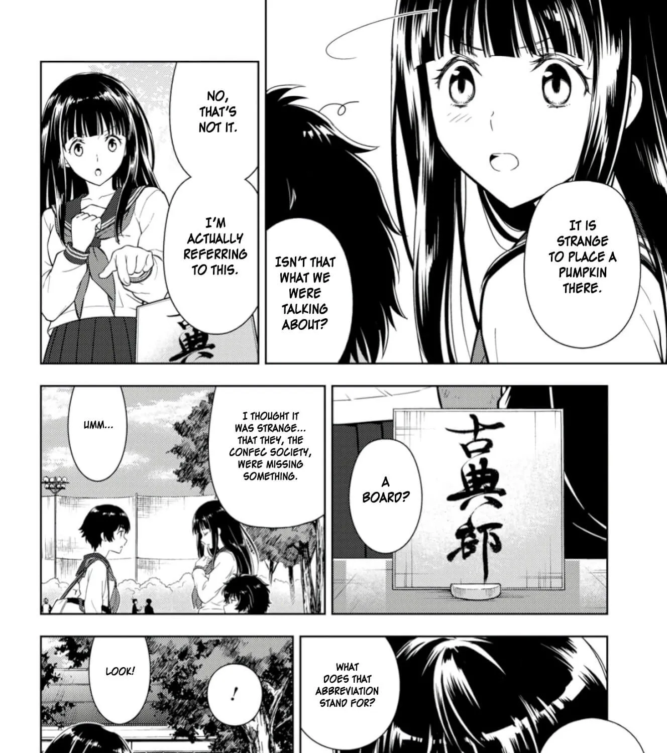 Hyouka Chapter 79 page 27 - MangaKakalot