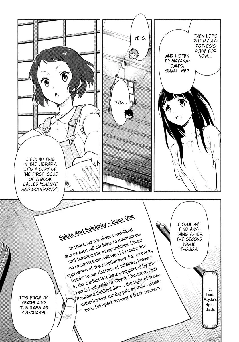 Hyouka Chapter 8 page 30 - MangaKakalot