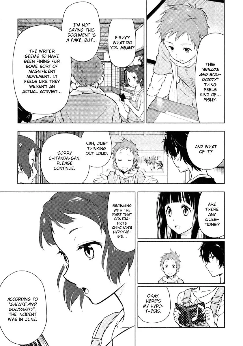 Hyouka Chapter 8 page 32 - MangaKakalot