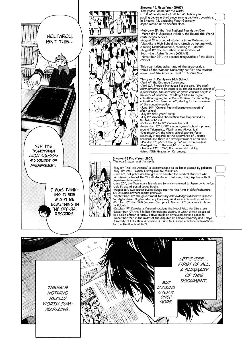 Hyouka Chapter 8 page 41 - MangaKakalot