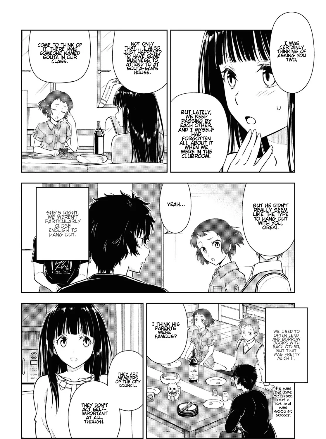 Hyouka Chapter 85 page 19 - MangaKakalot