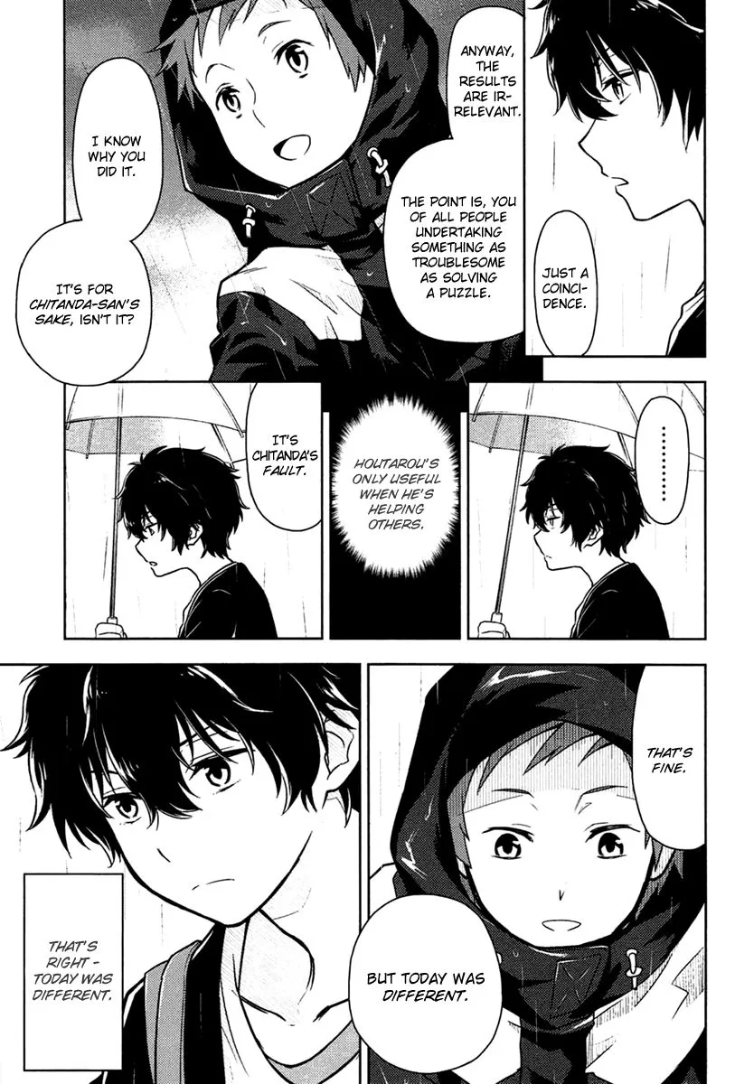 Hyouka Chapter 9 page 23 - MangaKakalot