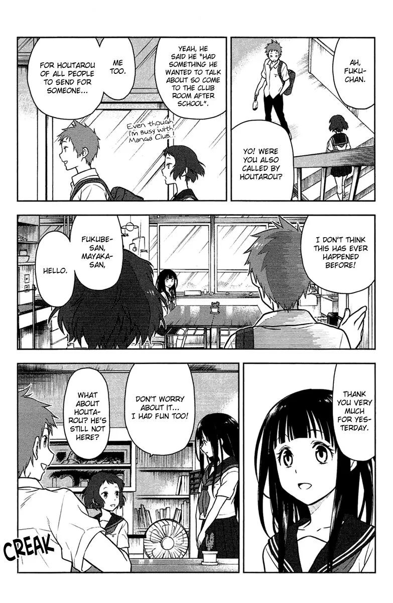 Hyouka Chapter 9 page 39 - MangaKakalot