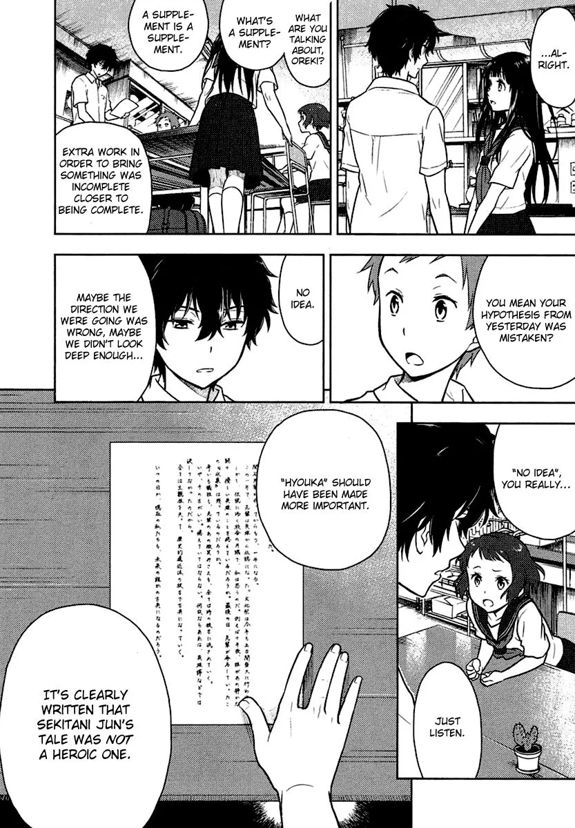 Hyouka Chapter 9 page 41 - MangaKakalot