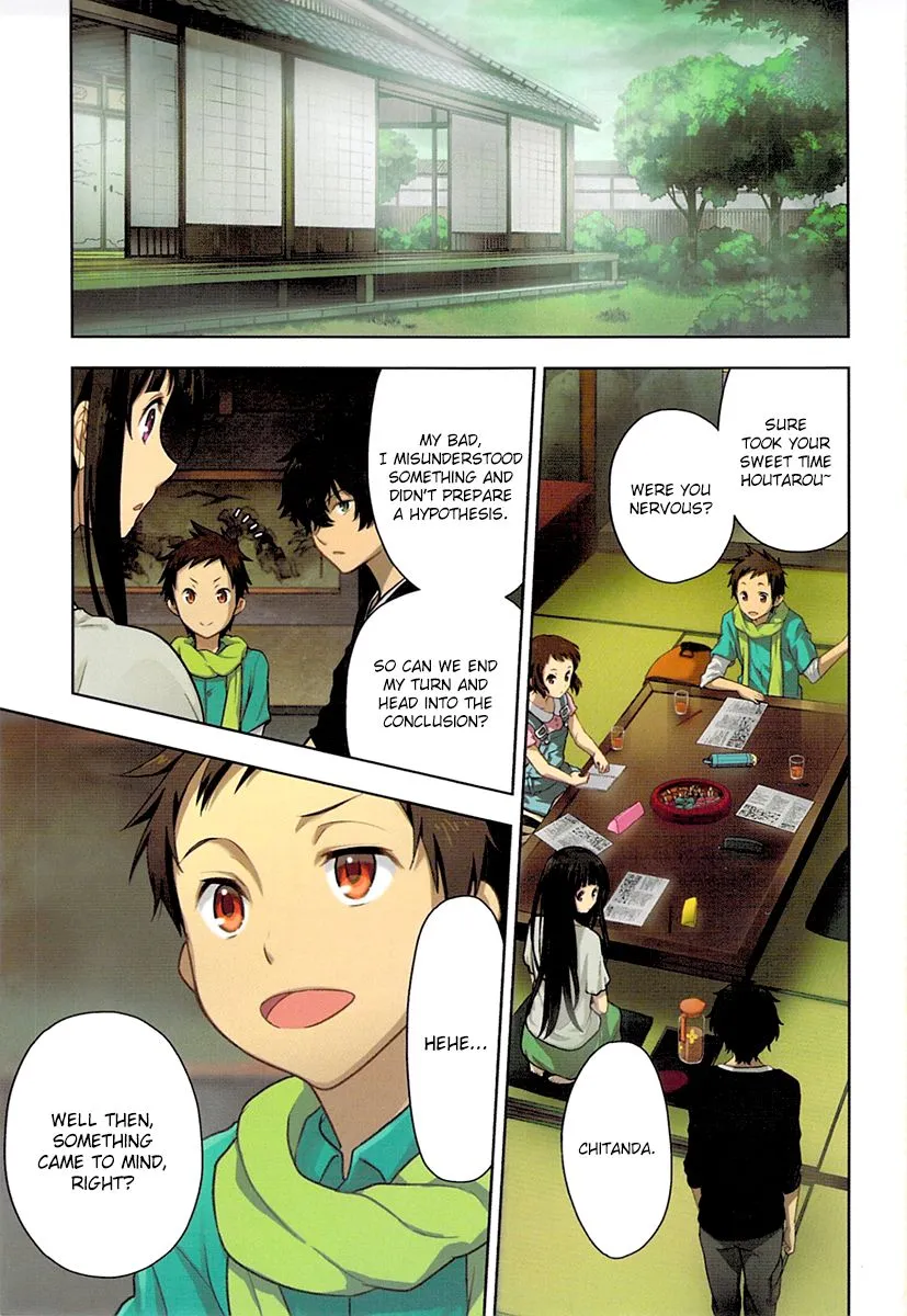 Hyouka Chapter 9 page 6 - MangaKakalot