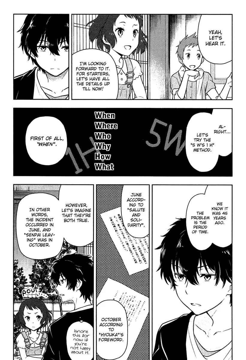 Hyouka Chapter 9 page 10 - MangaKakalot