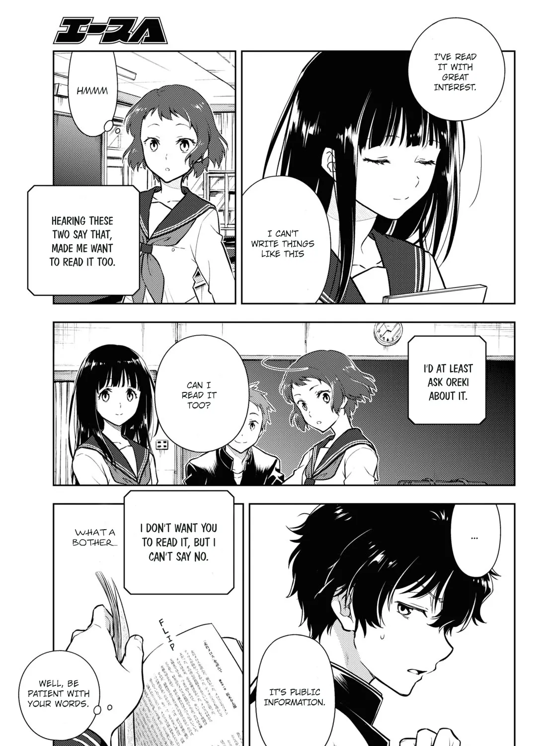 Hyouka Chapter 90 page 21 - MangaKakalot