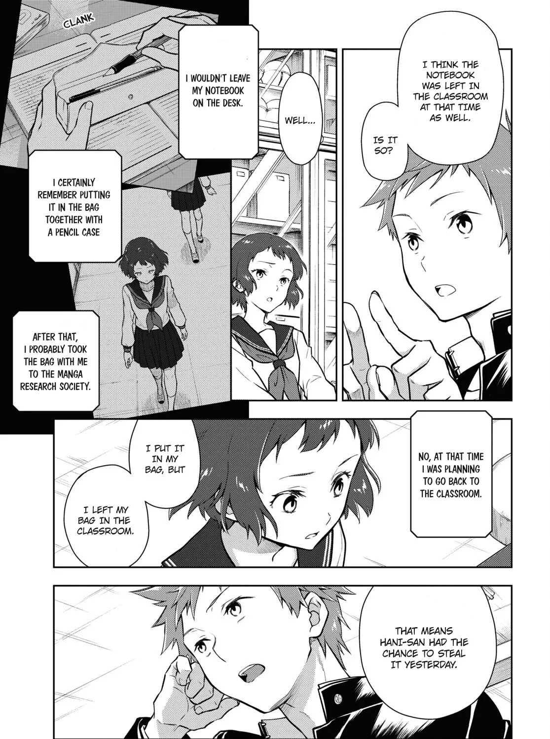 Hyouka Chapter 99 page 21 - MangaKakalot