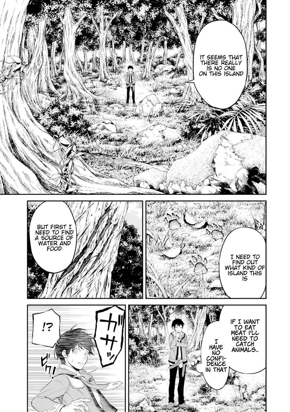 I Was Reincarnated On An Island Where The Strongest Species Live So I Will Enjoy A Peaceful Life On This Island Chapter 1.1 page 15 - MangaKakalot