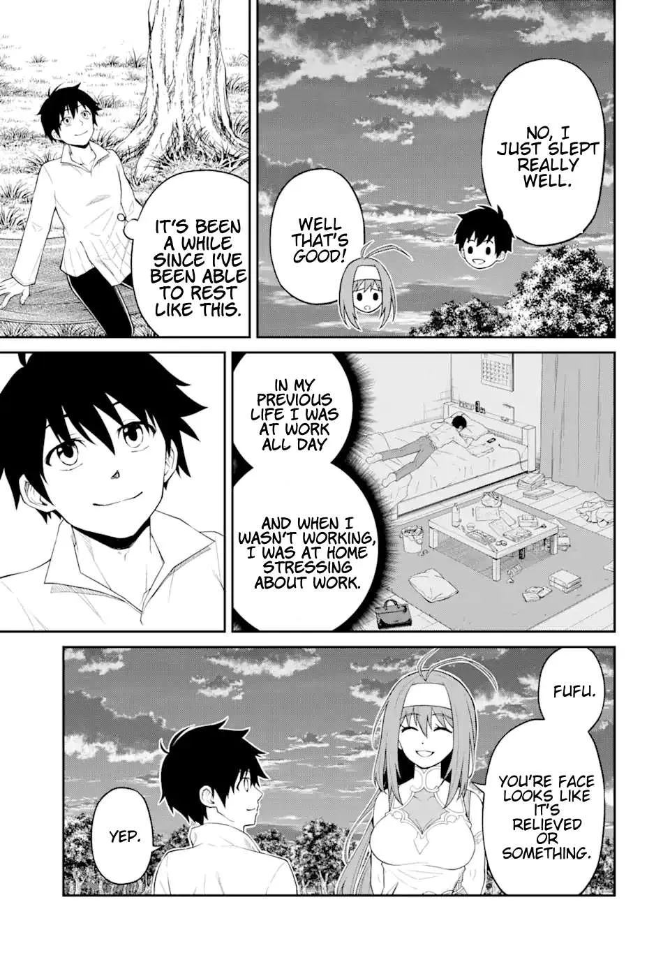 I Was Reincarnated On An Island Where The Strongest Species Live So I Will Enjoy A Peaceful Life On This Island Chapter 10.1 page 8 - MangaKakalot