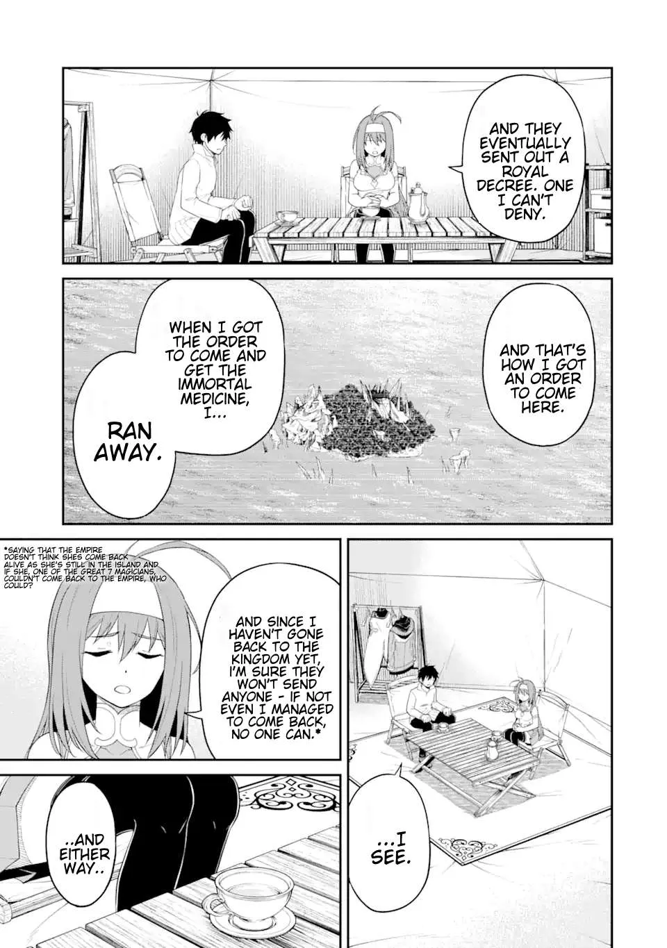 I Was Reincarnated On An Island Where The Strongest Species Live So I Will Enjoy A Peaceful Life On This Island Chapter 10.2 page 6 - MangaKakalot