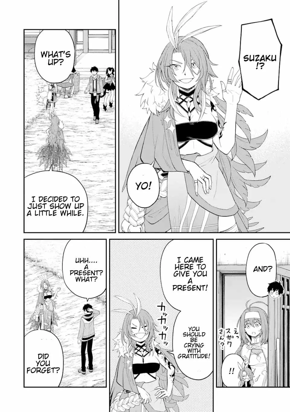 I Was Reincarnated On An Island Where The Strongest Species Live So I Will Enjoy A Peaceful Life On This Island Chapter 12.1 page 9 - MangaKakalot