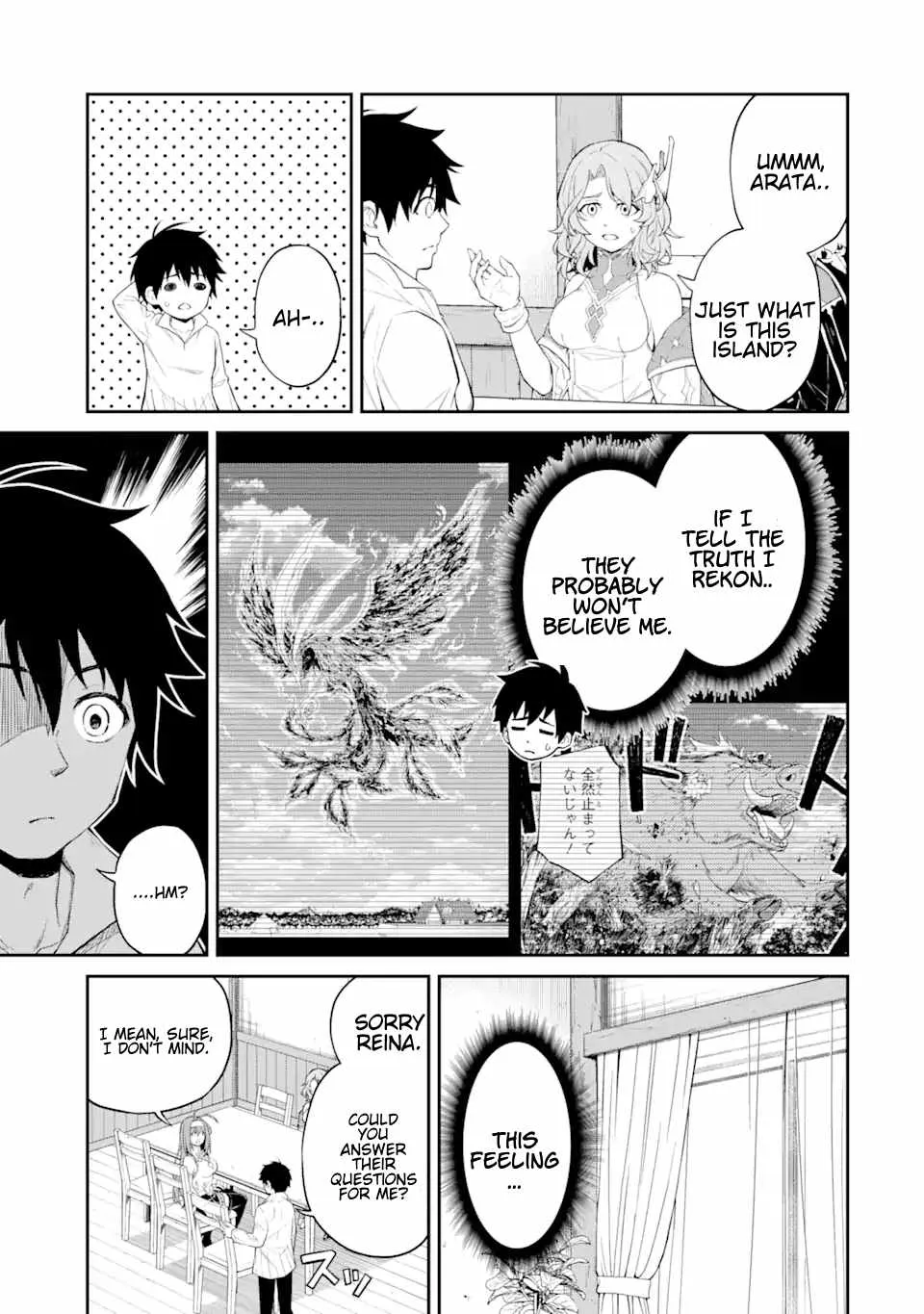 I Was Reincarnated On An Island Where The Strongest Species Live So I Will Enjoy A Peaceful Life On This Island Chapter 14.1 page 3 - MangaKakalot