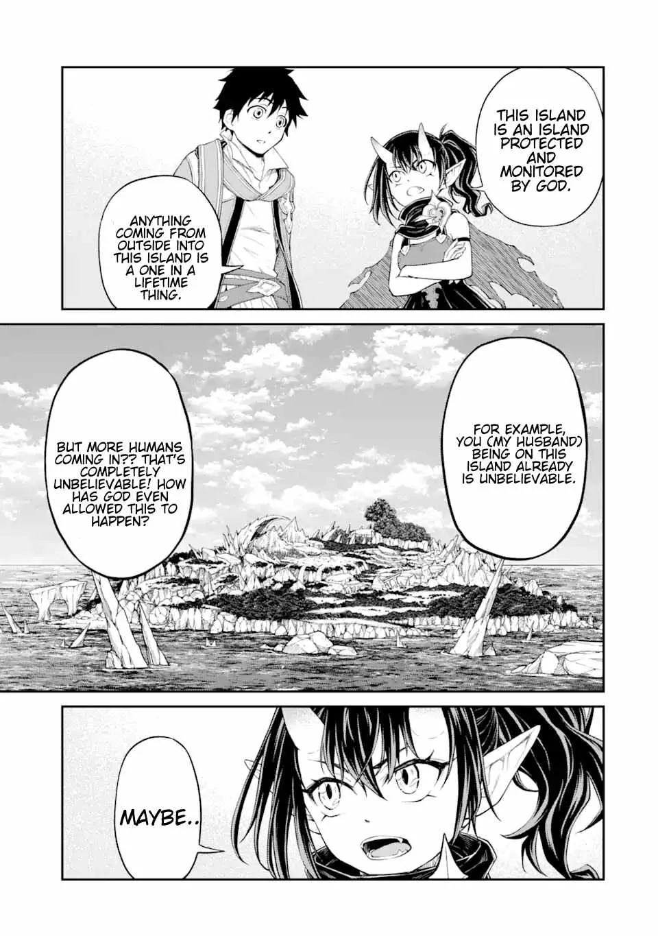 I Was Reincarnated On An Island Where The Strongest Species Live So I Will Enjoy A Peaceful Life On This Island Chapter 14.1 page 7 - MangaKakalot