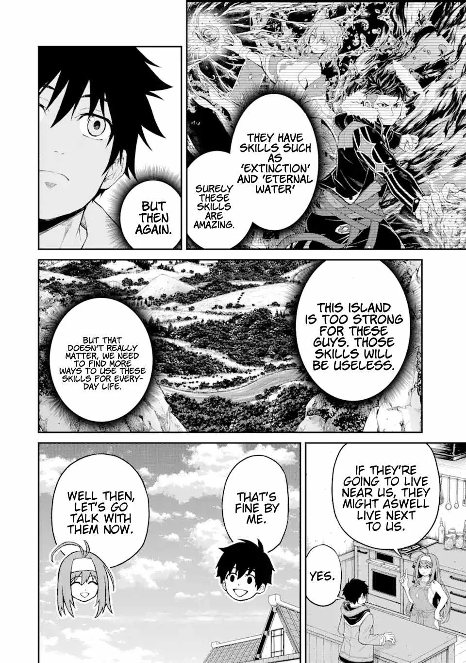 I Was Reincarnated On An Island Where The Strongest Species Live So I Will Enjoy A Peaceful Life On This Island Chapter 19.1 page 8 - MangaKakalot