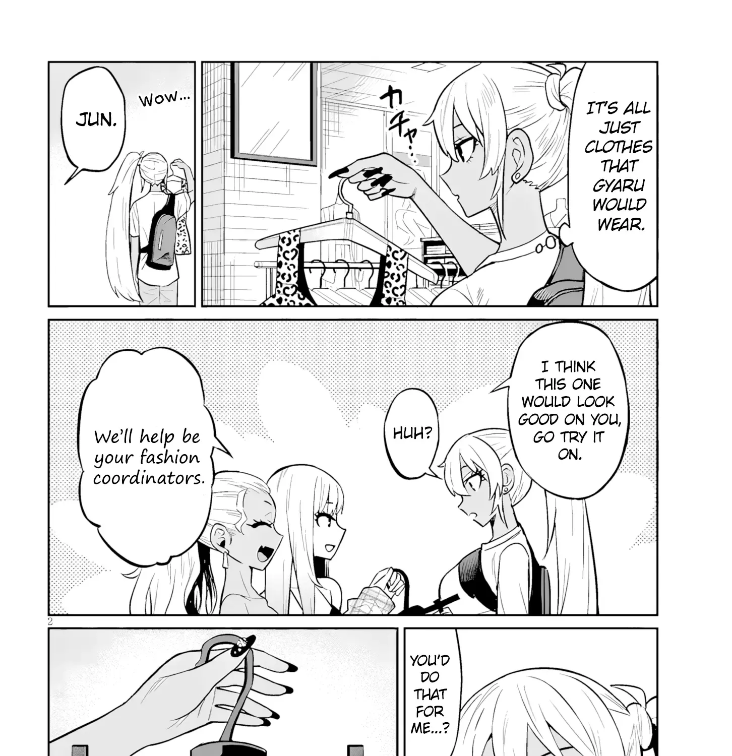 I’M A High School Boy, But I Got Gender-Swapped Into A Gyaru Chapter 10.2 page 3 - MangaKakalot