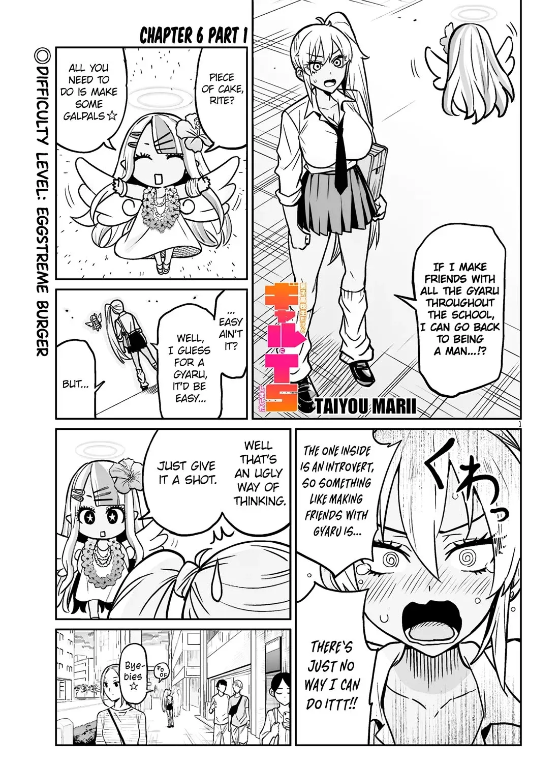 I’M A High School Boy, But I Got Gender-Swapped Into A Gyaru Chapter 6.1 page 1 - MangaKakalot