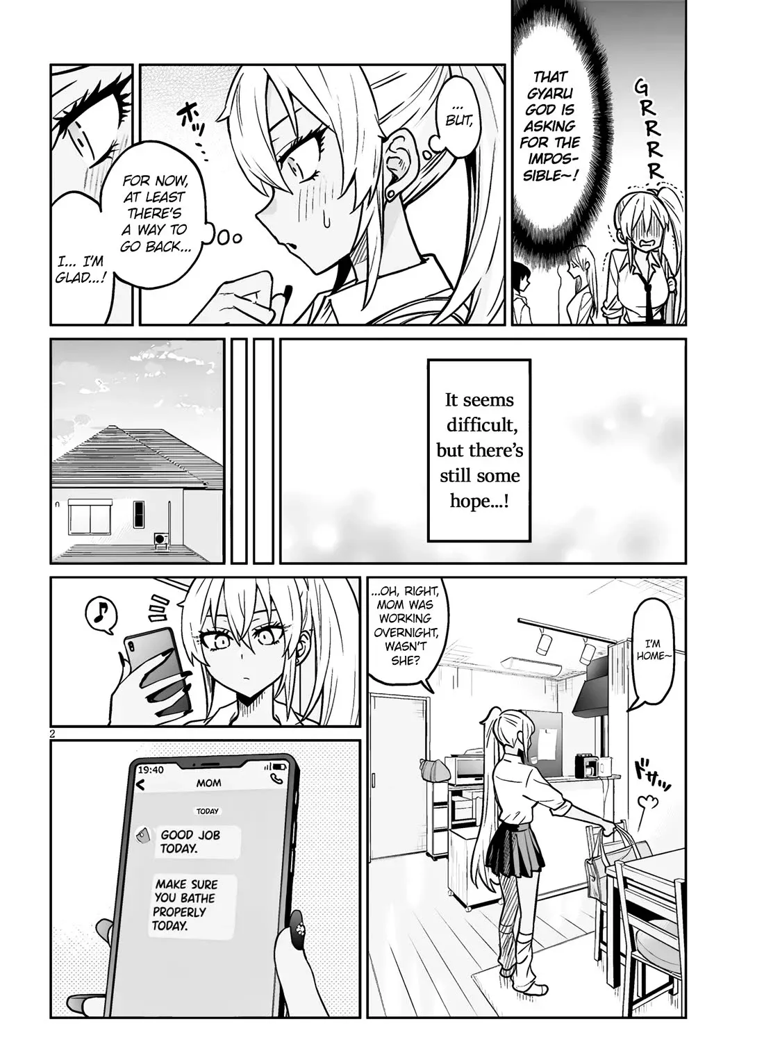 I’M A High School Boy, But I Got Gender-Swapped Into A Gyaru Chapter 6.1 page 3 - MangaKakalot